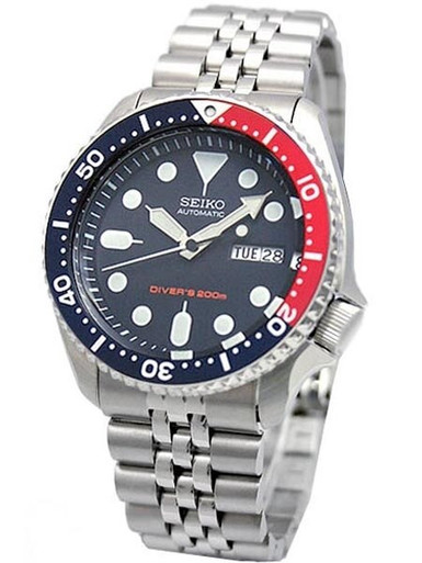 Seiko SKX009 with Pepsi bezel